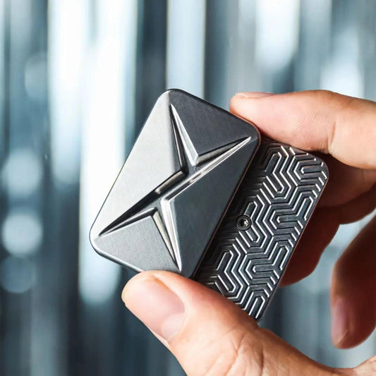 metal Lightning Infinite magnetic fidget slider for adults, main product view