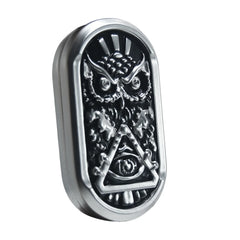 Owl toy - Magnetic 3-layer fidget slider toy - black metal stress relief tool - fidget toys - fidget toys adults